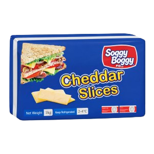 Cheddar Slices Cheese 1kg